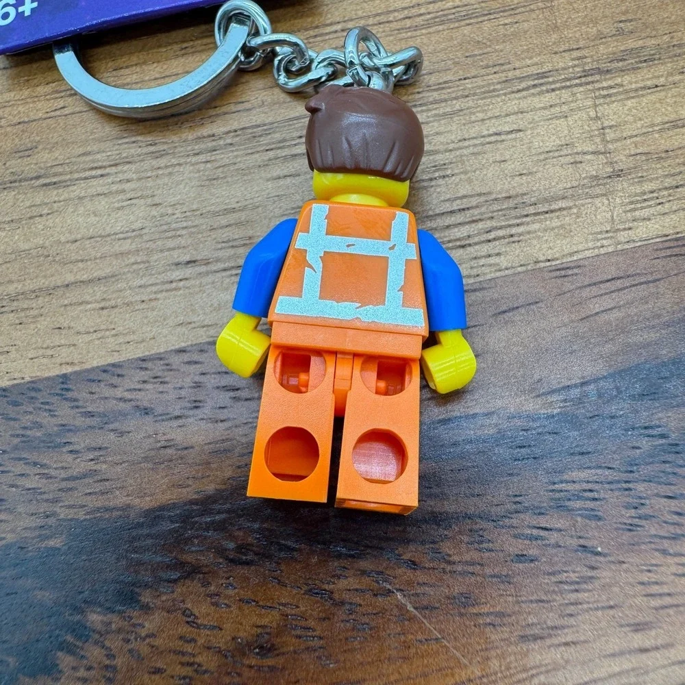 LEGO 853867 Emmet The Lego Movie 2 Keychain/Keyring - Brand New With Tag